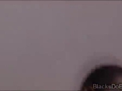 Milky pervert gives a prompt deep throat to a endowed dark-hued thug