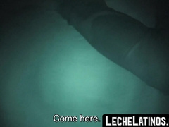 LecheLatinos.com - Straight Latino's raw, hardcore threeway fuck with hung tops