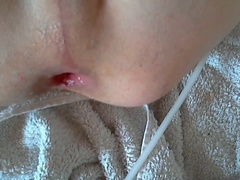 Knotting my BD toy for the first time! 2