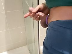 Again squirt (hard) in the shower