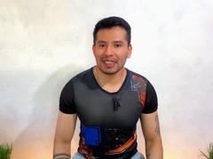 Bareback action at the gay barbershop with Oscarxgr taking it fast and hard