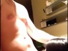 Japanese T-Model Drinks White Thug Jizz