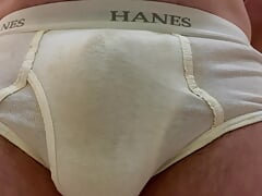 Pissing tighty whiteys #2 - Hot underwear porn for amateur fetish to hardcore pigs