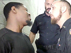 Polices mature men hardcore and faggot screw real Fucking the white