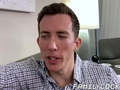 Stepfather sucks twink off and rawdrills his ass hardcore