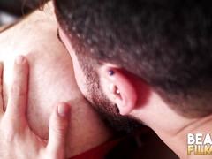 BEARFILMS - Inked Claudio White hammered by big bear after BJ