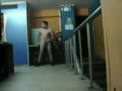 Nude In The Cyber Cafe