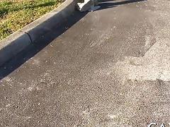 Frat boys strip and play games at their dorm