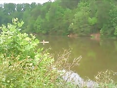 3 of 4 JACKED OFF SITTING BESIDE POPULAR COUNTY PARK LAKE SUMMER 2012