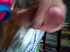 stepdaddy Will shoots all over jaw-dropping lingerie for you