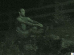 A very public cum surprise with horny stud Parker Perry