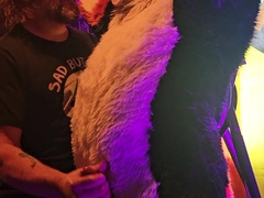 Blinded Canine edged by Father Grizzly until he spunks