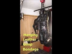 Hanging Leather Gimp Bondage