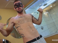 First-Timer Hefty Dicked Bear Solo - Maskurbate