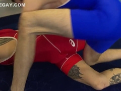 #320 Thick Twinks Get Horny During Wrestling And Have A Great Fuck