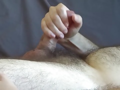 Cumshot on the couch