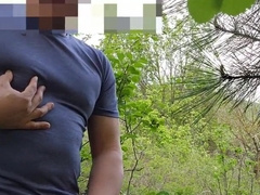 Seize Driver nagjakol sa gubat . outdoor wank . muntik na ako mahuli habang nilalabasan.