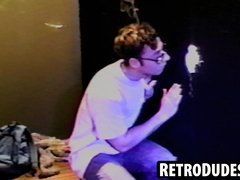 RetroDudes.com - Big dicked Joel gets ravaged hard by a massive black cock until cumshot