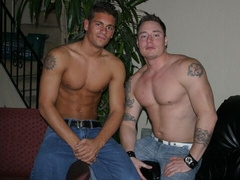 Phoenix and Sebastian end up cumming all over themselves