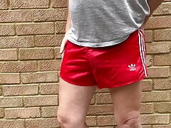 Last time these Vintage Glanz adidas nylon shorts will look like this