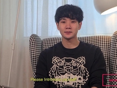 Fantastic Asian Lad in White Glamour Undergarments