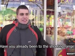 Super-Hot Queer Public Romp With Cum Shot