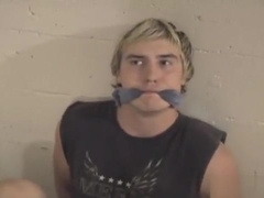 Tied up by escaped prisoner