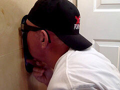 business fellow Needs Gloryhole deep throat BJ