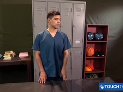 Felix Harris Blows Jake Lotti Humungous Manhood In POINT OF VIEW Hand job