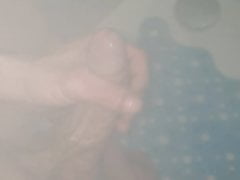 big dick, slapped hard in the shower