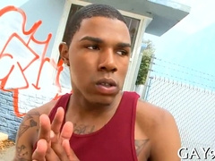 Muscle Black Homosexual Pulverized