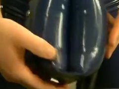 pure latex masturbation experiment session 7 (superlatively good jizz flow)