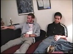 Str8 Issac and Toby Jerk Off