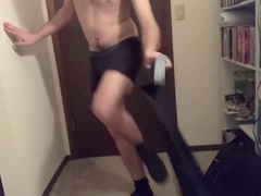 Gay cumshot, gay slow motion cumshot, mcdonalds