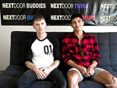 Married guys Romeo Foxx & Dante Foxx in a casting anal video