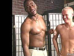 Gay bi-racial 3 way penetrating