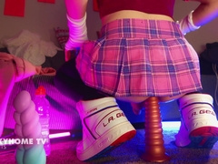 Femboy butt sex fuck stick railing during greatest demolished jizz shot