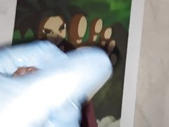 Kefla (Dragon Ball Super) Feet Cum Tribute