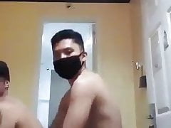 chuby asian bare fucked by younger on cam (1'59'')