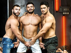 Dato Foland and Diego Reyes get busted, a 3some ensues