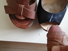 Cum on sister shoes 3
