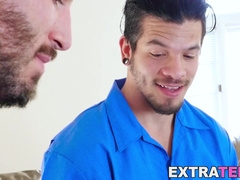 18yo Arab Maya Bijou throated and facial threesome