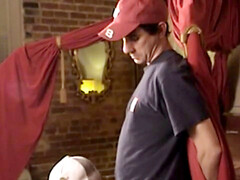 Big dick, face fucking, gay blowjob