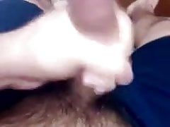sexy toe spread and cum