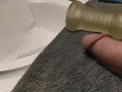 MASCULINE ONANISM ROMP PLAYTHING POCKET TWAT HEFTY MONEY-SHOT