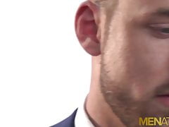 MENATPLAY Men In Suits Logan Moore And Rex Cameron Anal Fuck
