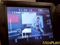 Businessmen fuck inside of their office during work hours