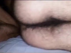 Two Cocks, One Hairy Asshole, and a Whole Lotta Cum 5