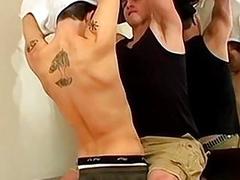 Hot jocks facefuck for hot cum facial