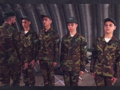 Young Private Loick Gauthier Gets The Ass-pounding Of His Life From Jake Lotti